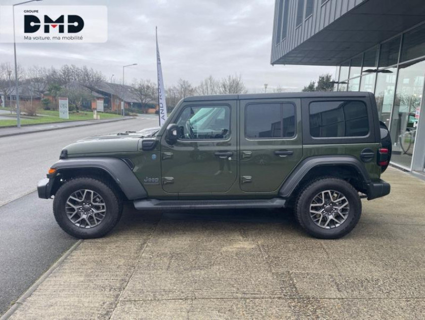 Jeep Wrangler Unlimited 2.0 T 380ch 4xe Overland Command-trac - Visuel #2