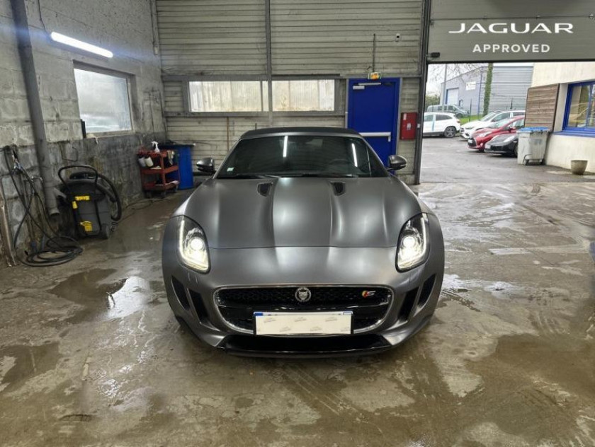 Jaguar F-type Cabriolet 3.0 V6 380ch S Bva8 - Visuel #4