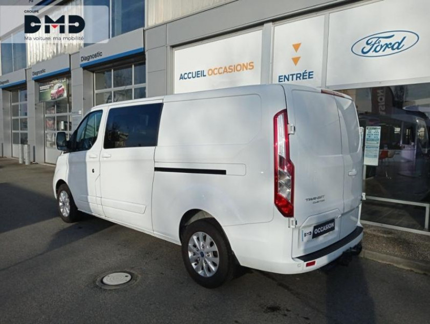 Ford Transit Custom Fg 340 L2h1 2.0 Ecoblue 130 Cabine Approfondie Limited - Visuel #3